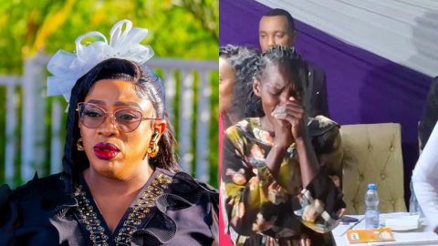 Liz Wangui addresses claims gospel singer Naomi Gathoni was mocked at mum’s memorial