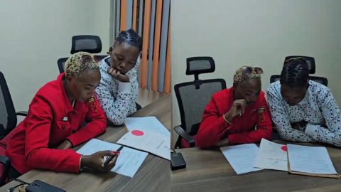 TikToker Shikie Kariuki transfers title deed to girlfriend as she admits being madly in love
