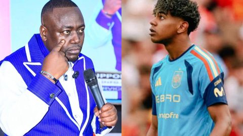 Pastor Kanyari says he wants to take son Danny to Spain to become next Lamine Yamal