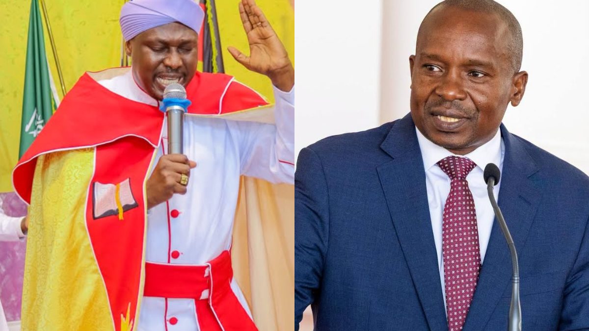 Bishop Maina Wa OTC makes new prophecy as he urges Kindiki to resign from Ruto’s govt