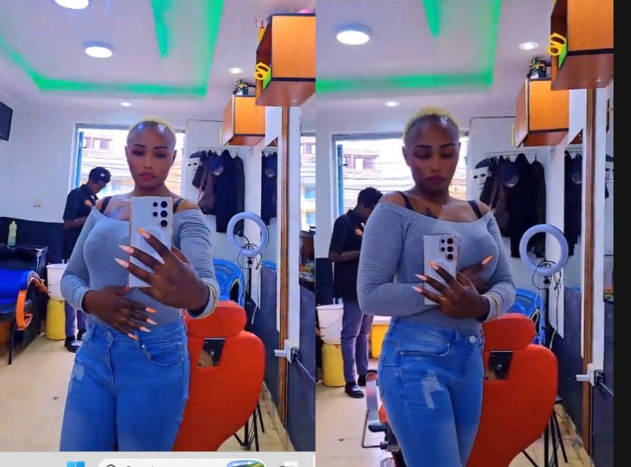 Shikie Kariuki during a past event. PHOTOS/@shikiekariukibackup/TikTok.