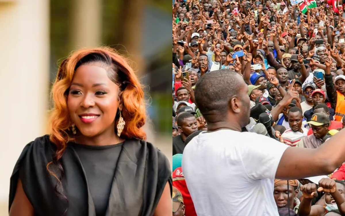 Trudy Kitui sees shades of Raila in Sifuna after huge crowds turn up at his Trans Nzoia rally