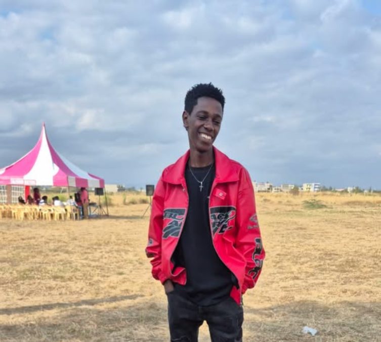 Kaluma Boy in Kamulu for the fundraiser. PHOTOS/ @Kaluma Boy Ke/Facebook.