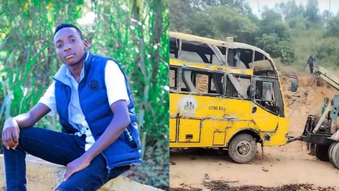 Meru TikToker who was at scene of tragic school bus crash that killed 2 pupils speaks out