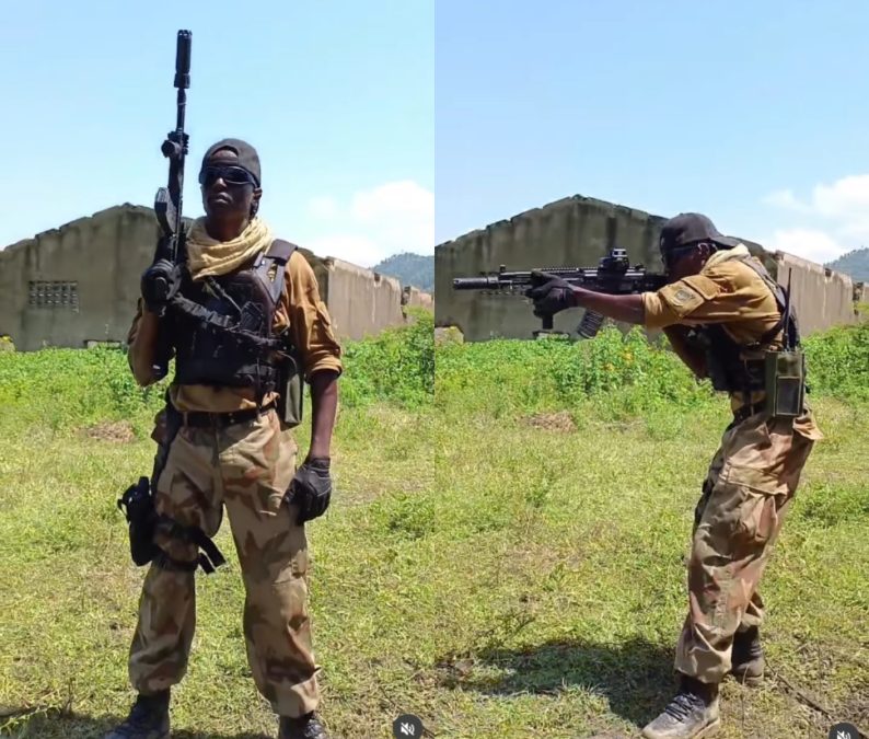 Actor Emmanuel Mugo during a scene at The Agency Season 2. PHOTO/@ni-mugo/Instagram