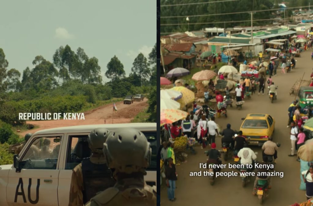 Location scenes of the second season of The Agency filmed in Kenya
