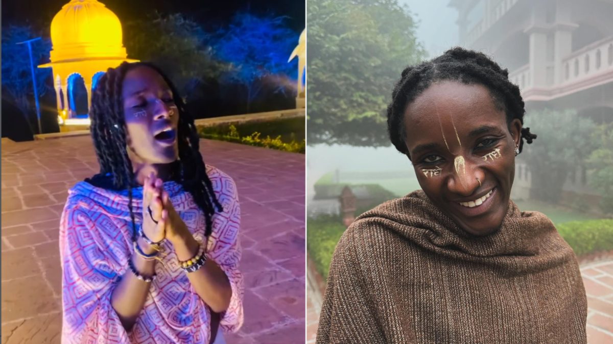 Former Machachari star Almasi appears to embrace Hinduism in temple videos