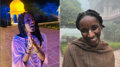 Former Machachari star Almasi appears to embrace Hinduism in temple videos