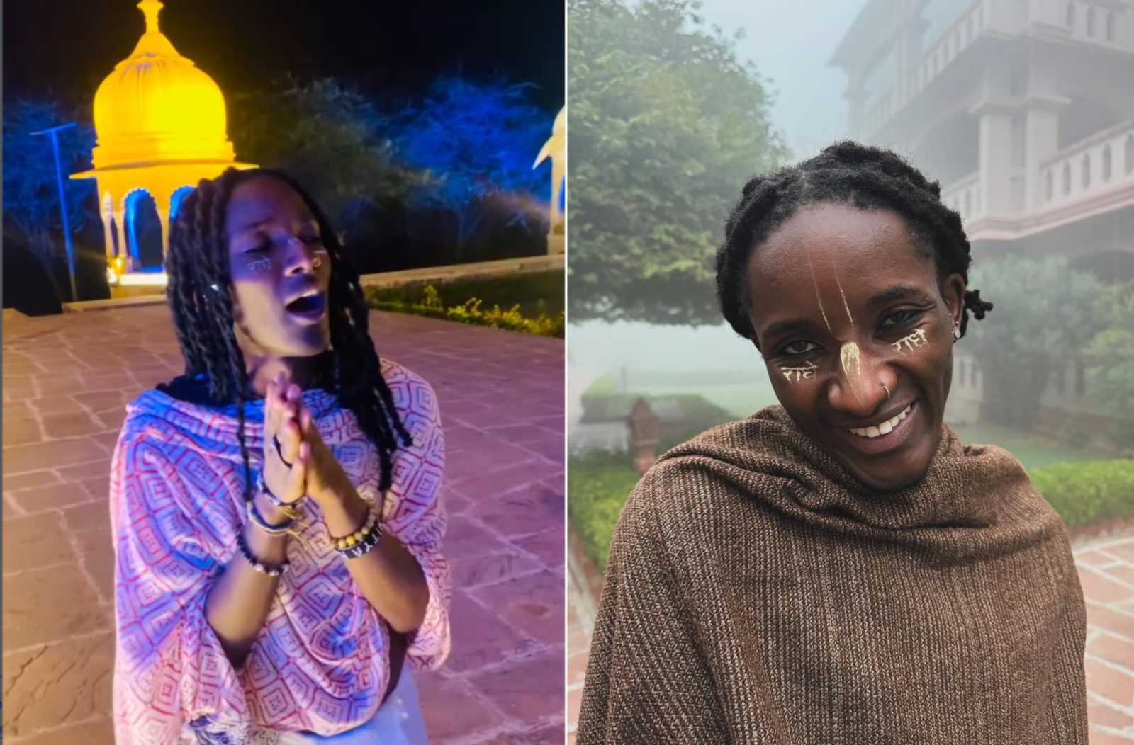 Former Machachari star Almasi appears to embrace Hinduism in temple videos