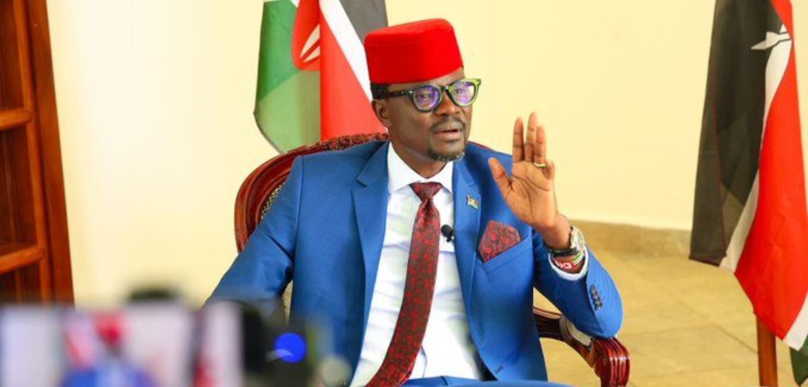 Didmus Barasa explains story behind his iconic red cap