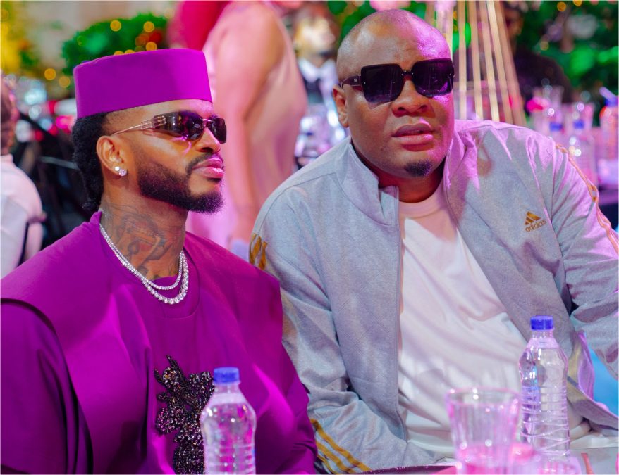 Baba Levo with Diamond Platinumz during past event
