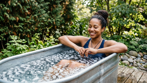 Health effects of taking ice baths