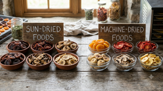 Difference between sun-dried and machine-dried foods – why it matters