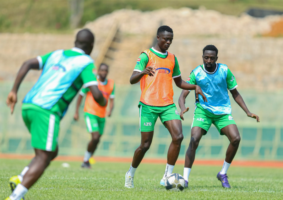 Gor Mahia players in training ahead of their CECAFA Kagame Cup opener against APR of Rwanda on Friday, July 24, 2026. PHOTO/https://www.facebook.com/GorMahiafcofficial/photos