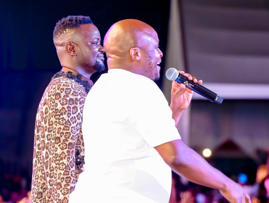 Jalango and Prince Indah during past edition of Luo Festival.PHOTO/@luofestival/Instagram