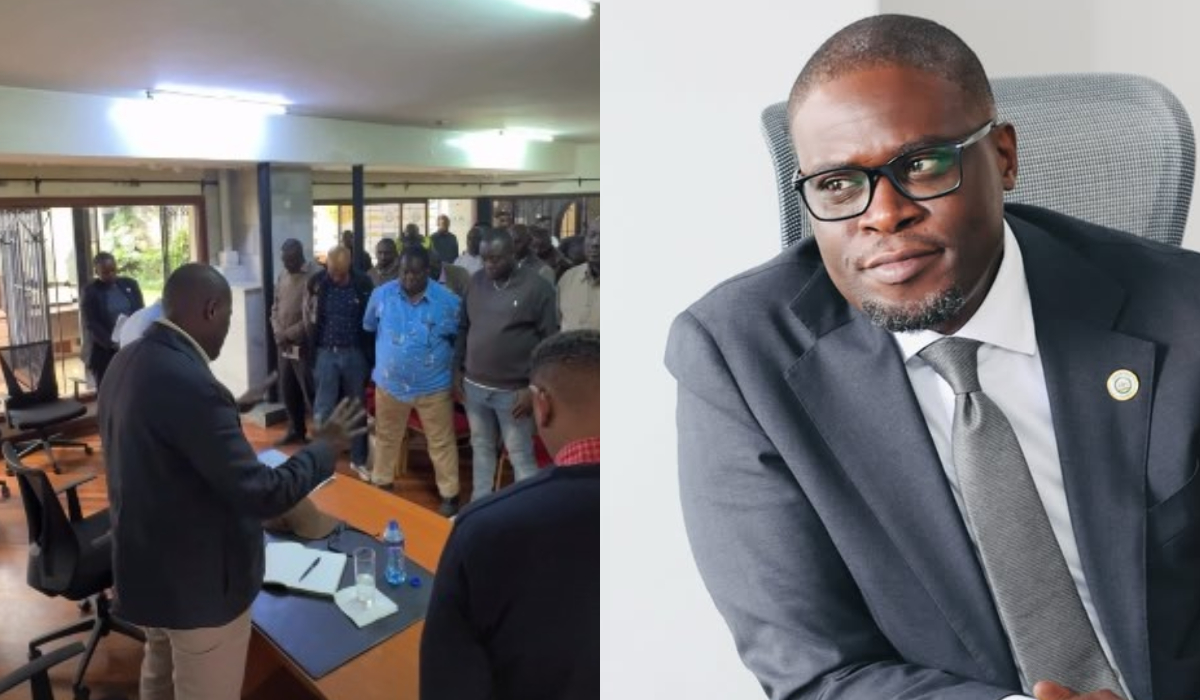 Sakaja shares a glimpse of leading deep prayer session before key meeting