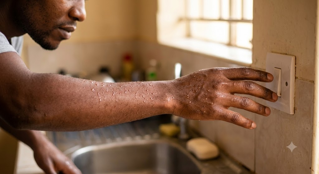 Kenya Power highlights dangers of handling electrical appliances with wet hands