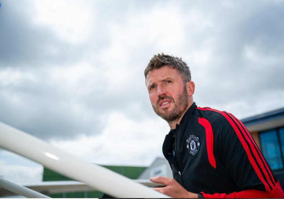 Manchester United's head coach Michael Carrick. PHOTO/https://www.facebook.com/manchesterunited/photos