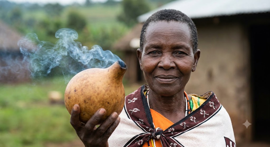 How charcoal wood smoke preserves traditional Mursik