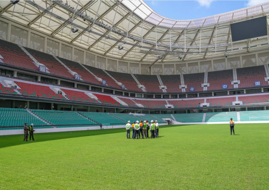 The inside view of Talanta Stadium as per Wednesday, July 29, 2026. PHOTO/https://www.facebook.com/profile.php?id=100047143085981&sk=photos