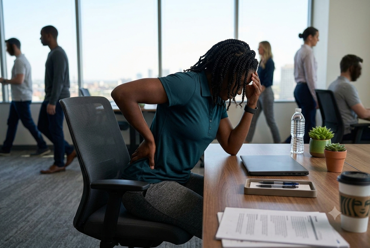 How your office chair could be undoing all your gym efforts