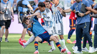 Argentina’s Leandro Paredes banned for 10 games after World Cup final chaos