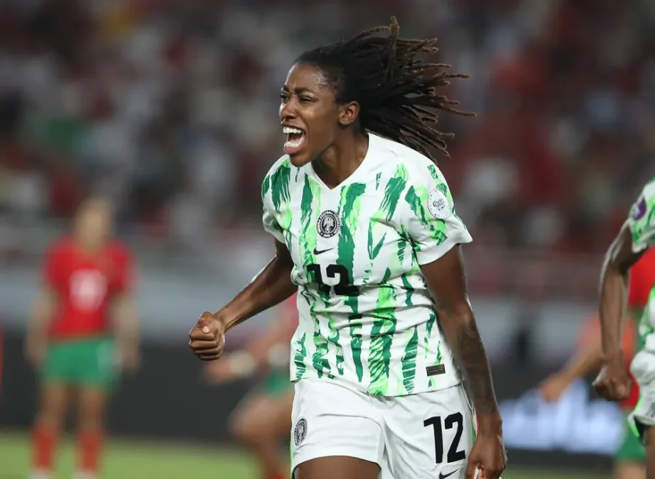 Nigeria's Perpetua Nkwocha. PHOTO/https://www.cafonline.com