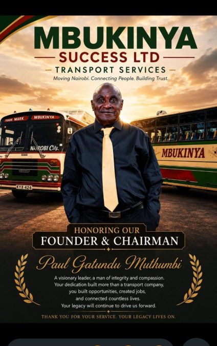 Mbukinya founder Paul Mburu Kinyanjui. PHOTO/https://www.facebook.com/profile.php?id=100044276147332