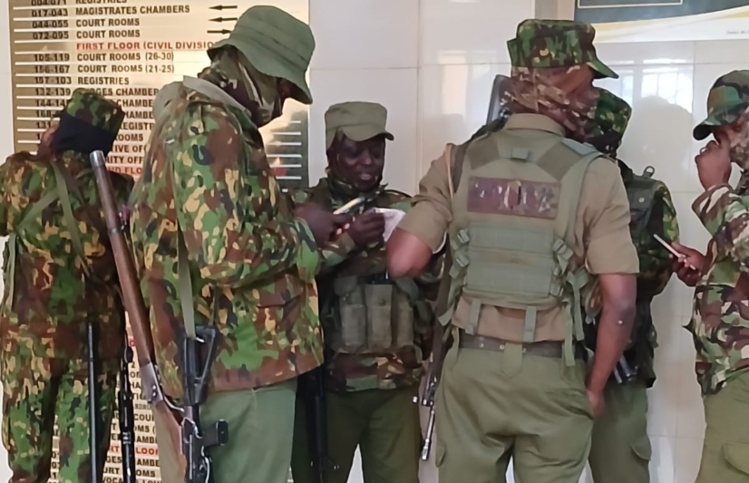 Security tightened at Milimani Law Courts ahead of Sharon Otieno murder case judgment