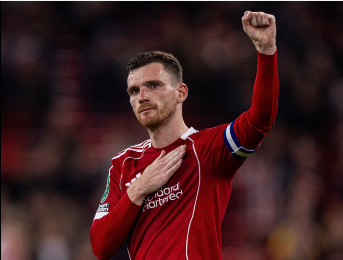Tottenham confirm acquisition of former Liverpool defender Andy Robertson