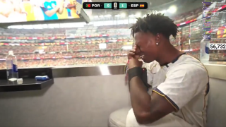 IShowSpeed breaks down in tears as Ronaldo appears on stadium screen after Portugal’s World Cup exit