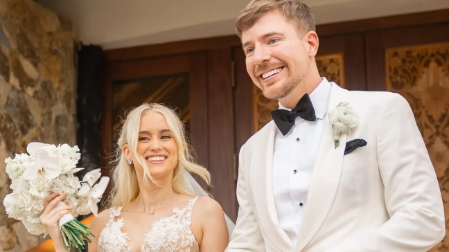 YouTube star MrBeast weds girlfriend Thea Booysen in intimate island ceremony
