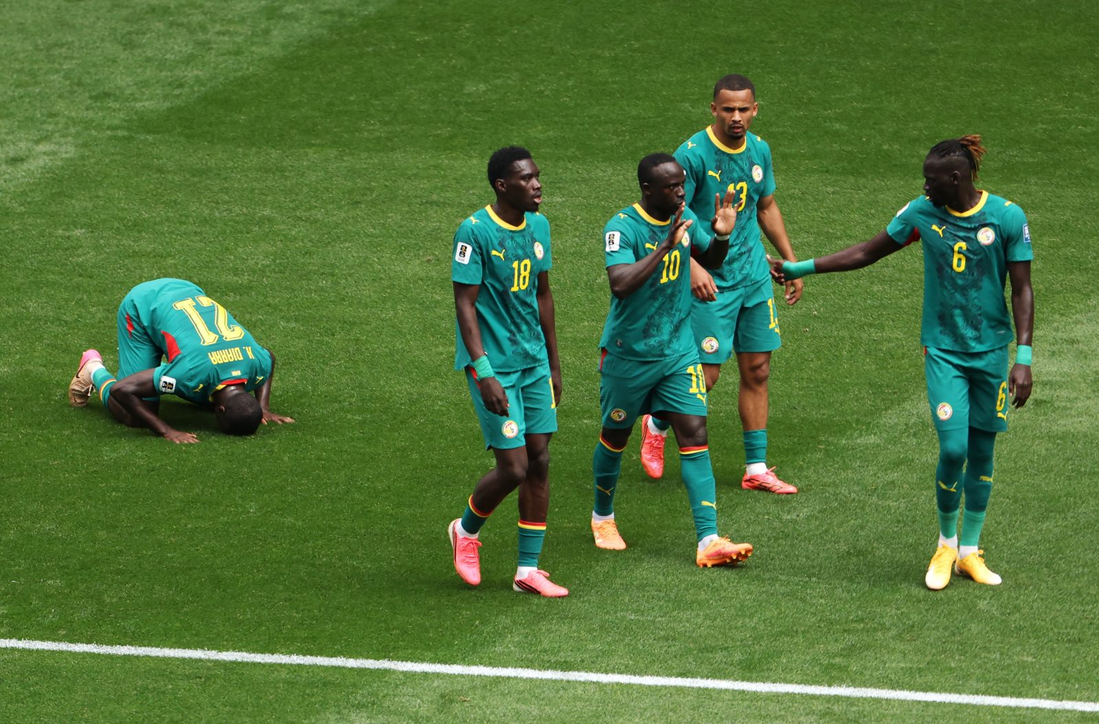 Belgium vs Senegal: World Cup clash goes to extra time after late equaliser