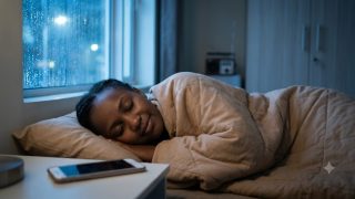 How listening to rain sounds helps people sleep