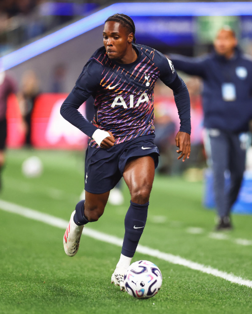 Mathys Tel in action against Sydney FC on Wednesday, July 29, 2026. PHOTO/https://www.facebook.com/TottenhamHotspur