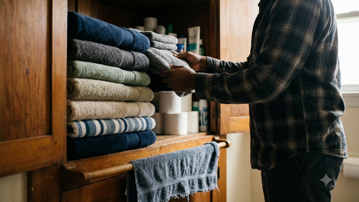 Reasons why every man should own more than 8 towels