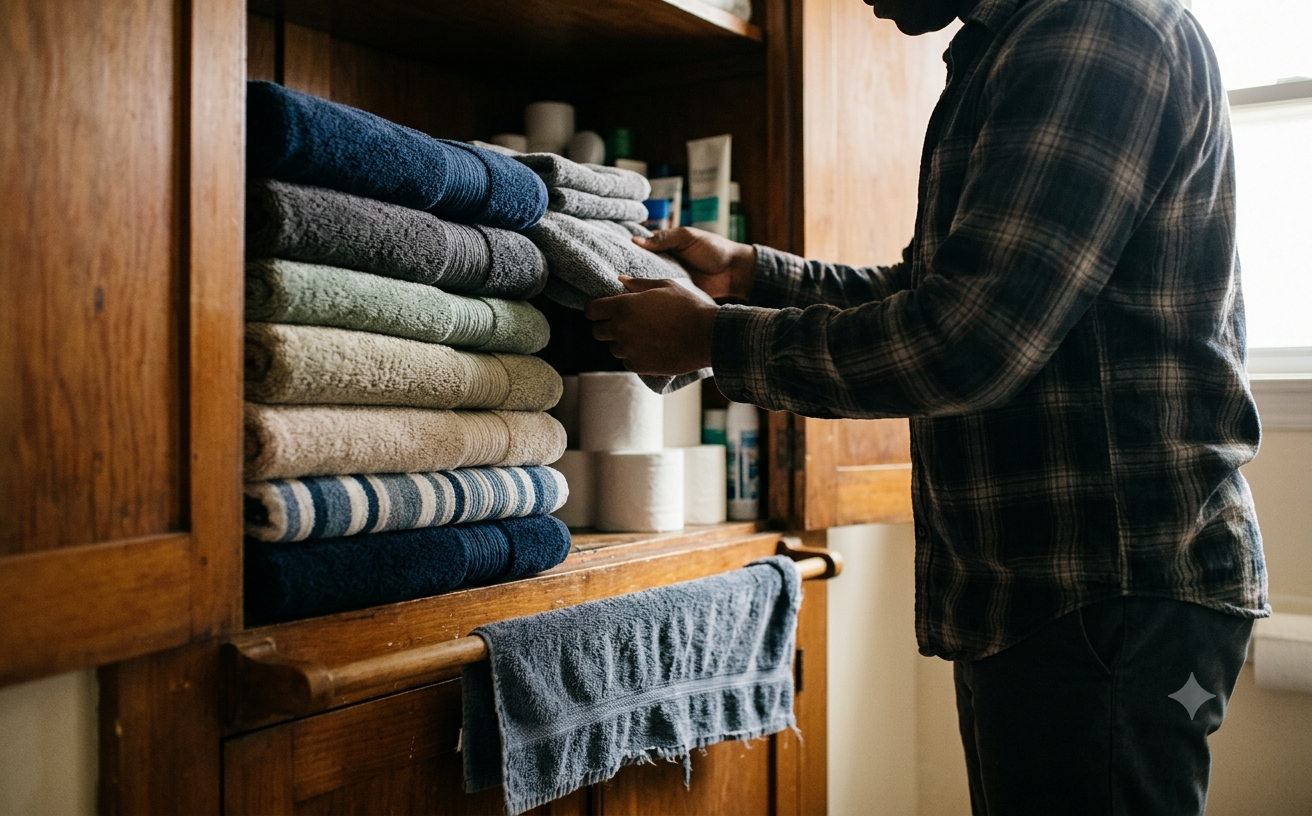 Reasons why every man should own more than 8 towels