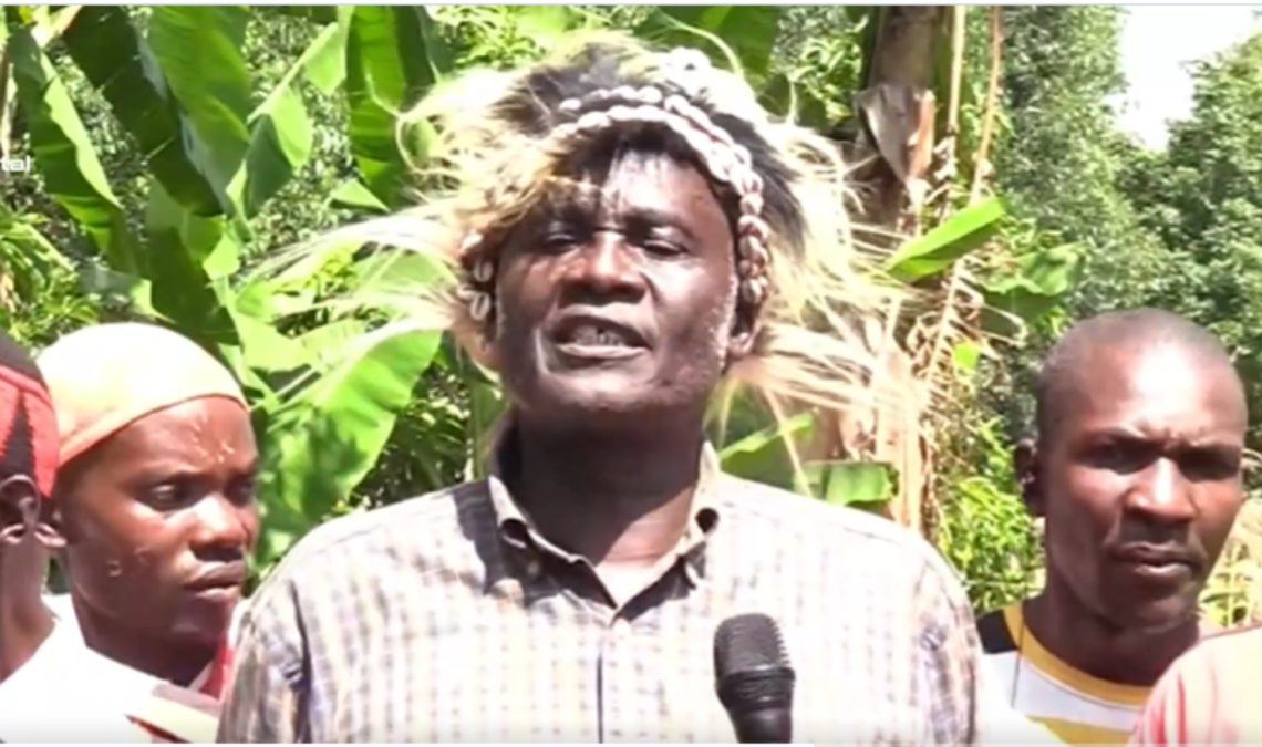 Bungoma County Chairperson of Traditional Circumcisers, Mzee Simino Wekesa. PHOTO/@K24Tv/x