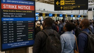 What happens to your ticket if Kenya aviation workers strike?