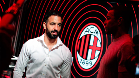 New AC Milan head coach Ruben Amorim. PHOTO/https://www.facebook.com/ACMilan