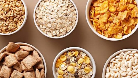 Types of cereals that can be eaten for breakfast