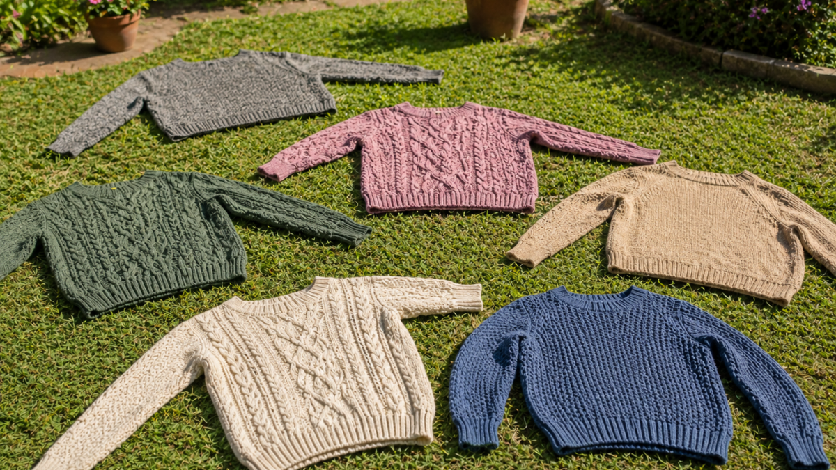 How to wash knitted sweaters without ruining them