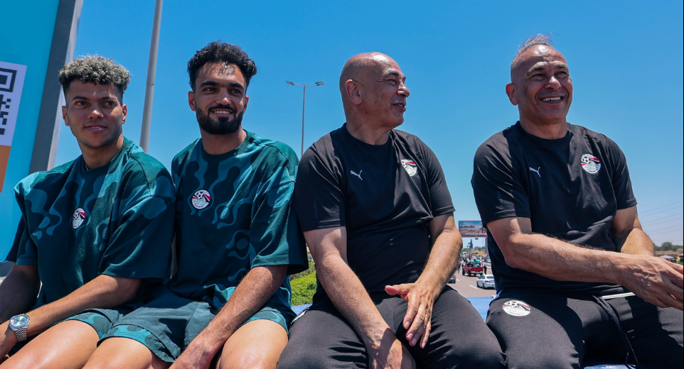 Egypt's president awards players after World Cup performance