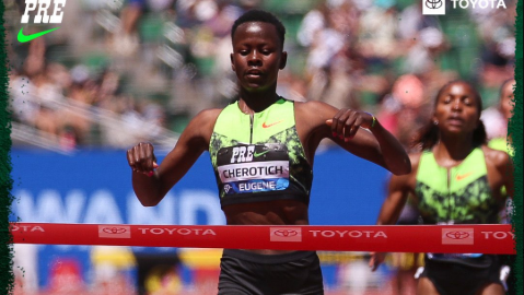 Faith Cherotich secures season’s first Diamond League triumph in Eugene