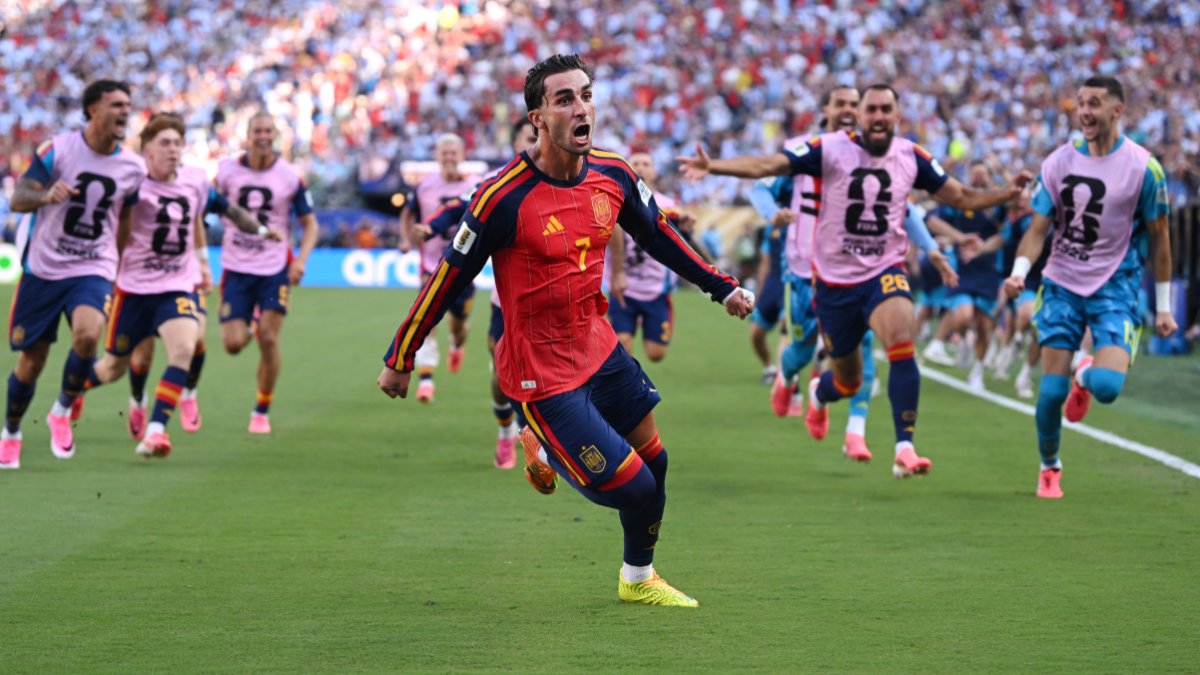 Unbelievable! Ferran Torres reacts after his World Cup goal sinks Messi and Argentina