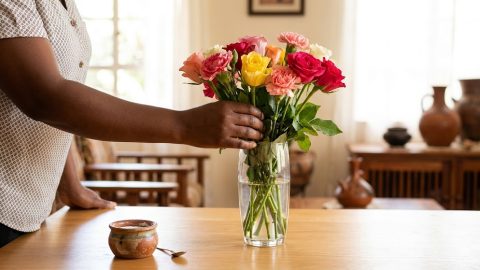 How a pinch of salt keeps fresh flowers looking vibrant