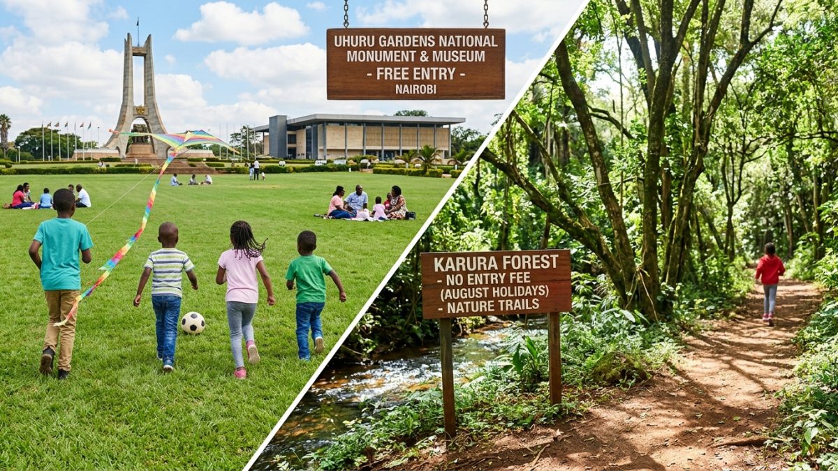 10 free places to visit with children in Nairobi during the August school holidays
