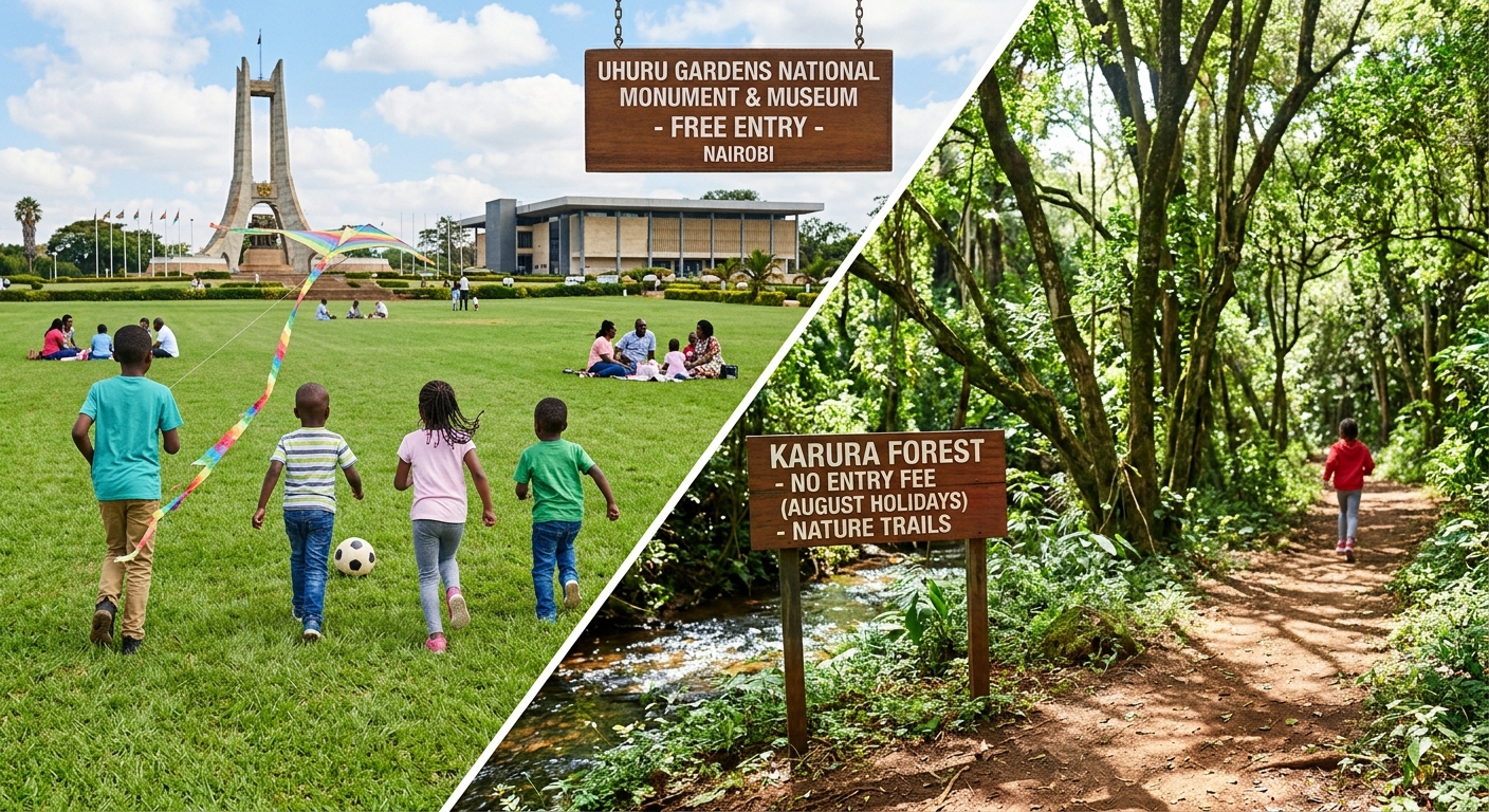 10 free places to visit with children in Nairobi during the August school holidays