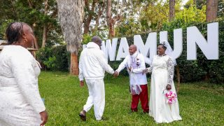 Gachagua elated as newlywed grannies visit Wamunyoro