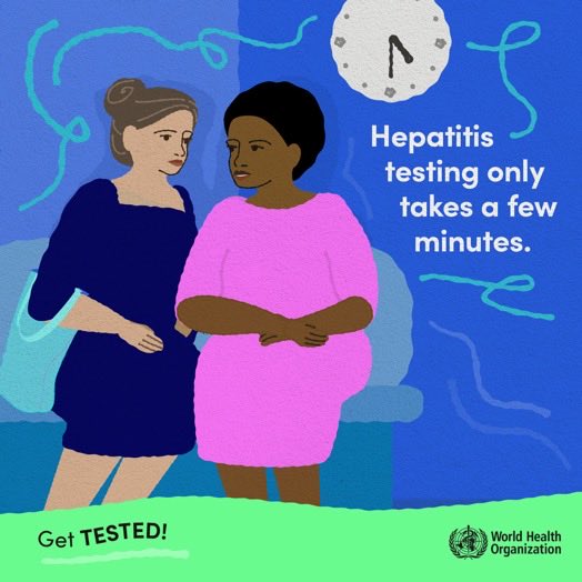 Hepatitis awareness. PHOTO/@MOH_Kenya/X